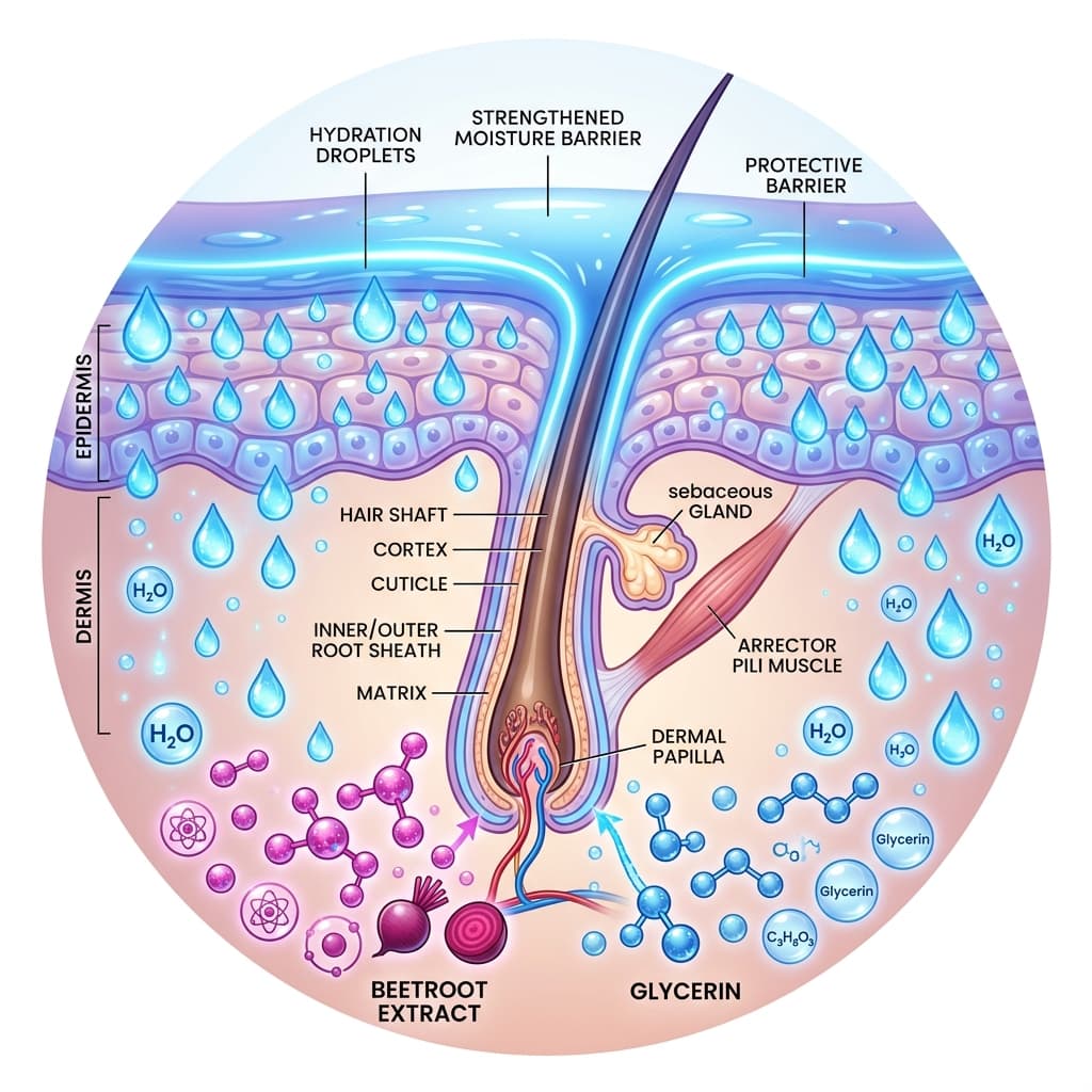 Scalp Hydration & Barrier Strengthening
